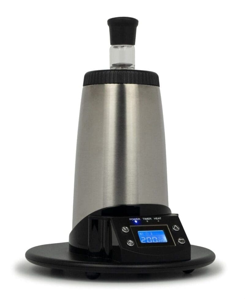 V tower vaporizer voor op tafel