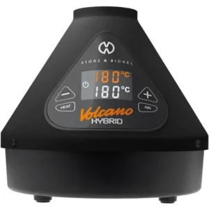 volcano hybrid vaporizzatore nero