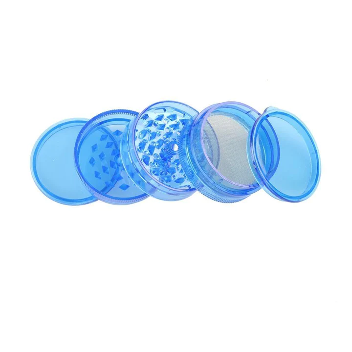 grinder plastica blu 5 pezzi