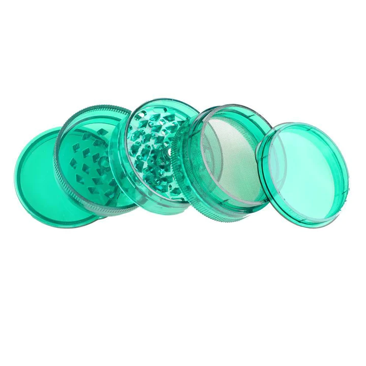 grinder plastica verde 5 pezzi